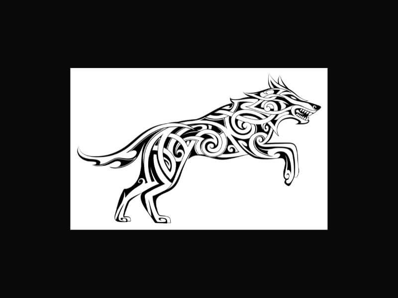 70 Celtic Wolf Tattoo Illustrations RoyaltyFree Vector Graphics  Clip  Art  iStock